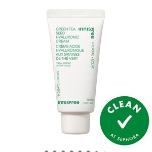 INNISFREE Mini Green Tea Hyaluronic Acid Hydrating Cream -2 minis